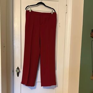 Banana Republic Red Trousers